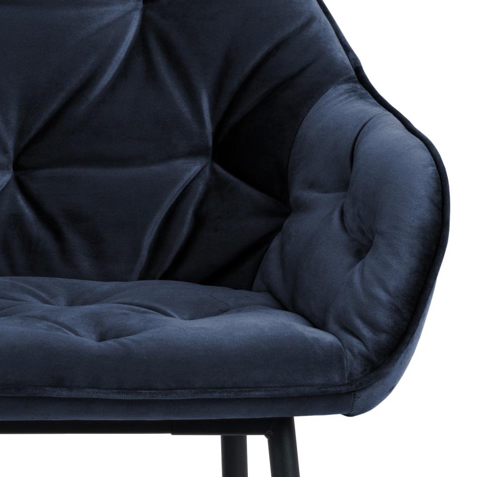 Sols Brok 167x57x84,5 cm tumši zils - N1 Home