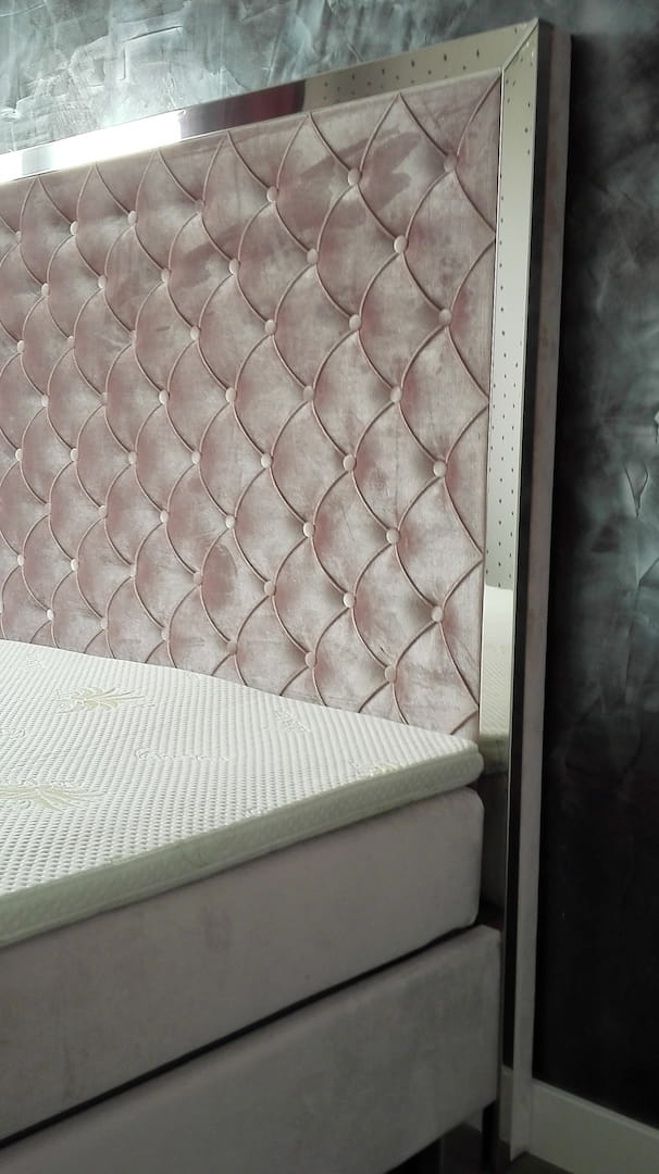 Gulta AHA 140/160/180/200 x 200 cm hroms - N1 Home