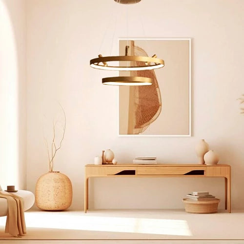 Piekaramā lampa Nuo Duo zelts - N1 Home