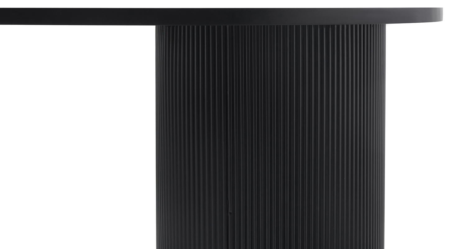 Galds Dikali 75/150/90 cm melns - N1 Home