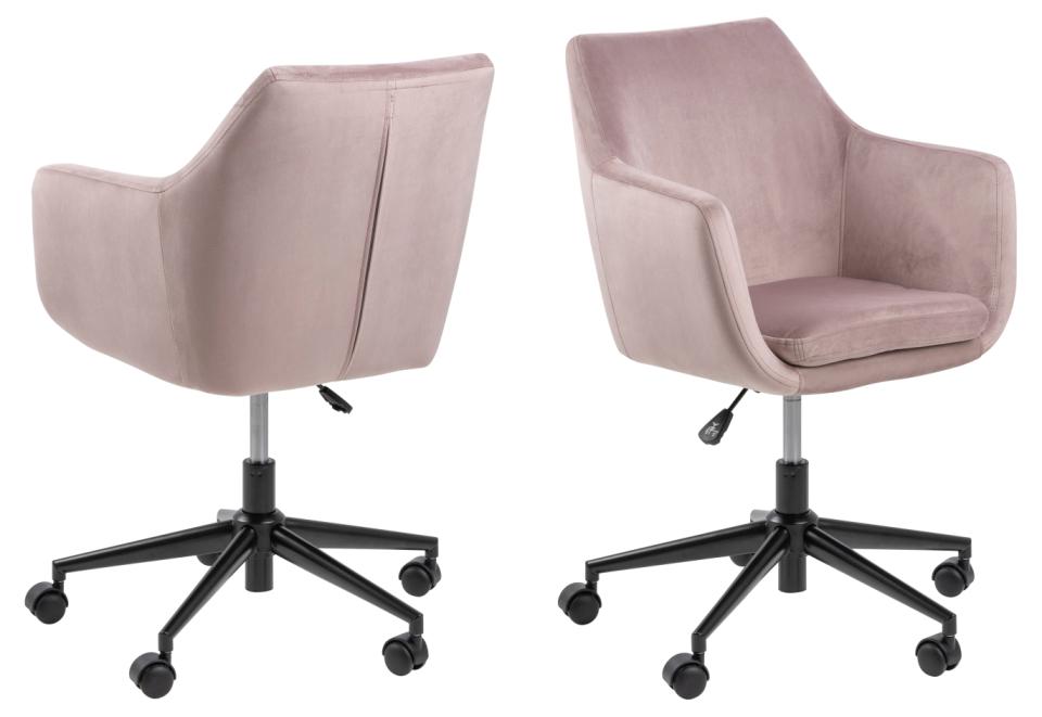 Krēsls Nov 58/58/91 cm rozā - N1 Home