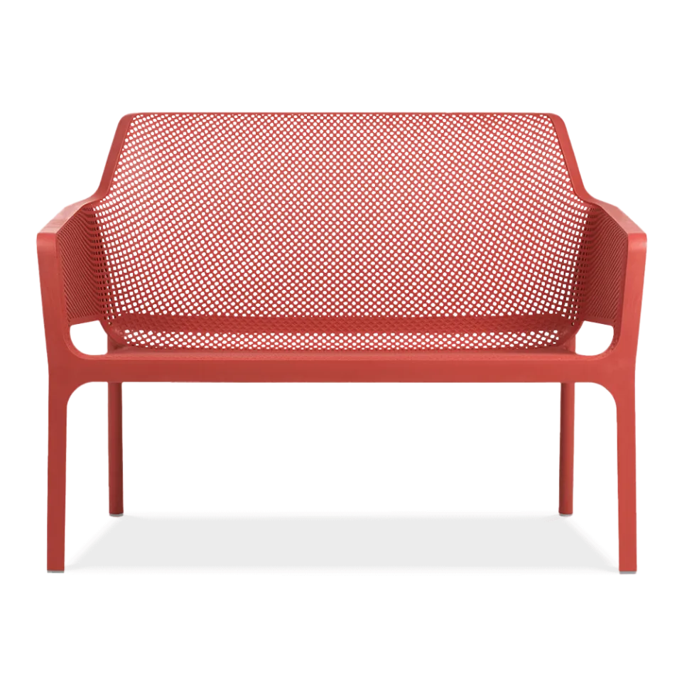 Soliņš - balkona dīvāns Narvi Beni 116/86/70 cm korallo - N1 Home