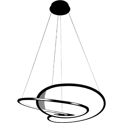 Piekaramā lampa Alma 80/150 cm melns - N1 Home