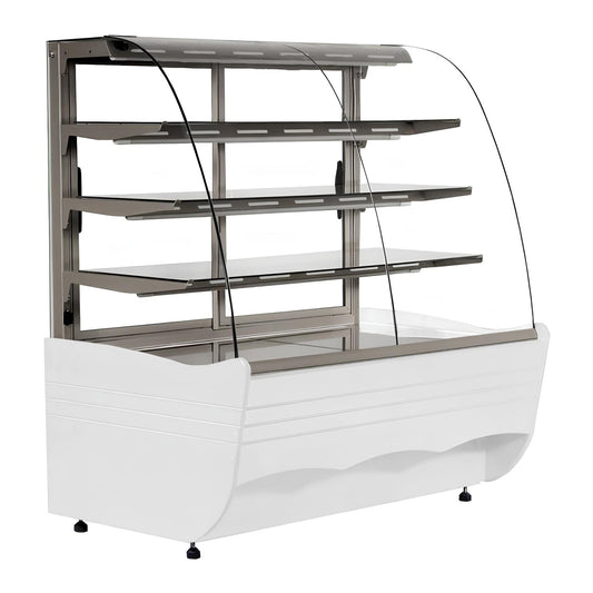 Konditorejas letes Beli GR - hot balts 940x892x1490 cm Enerģijas klase NA - N1 Home