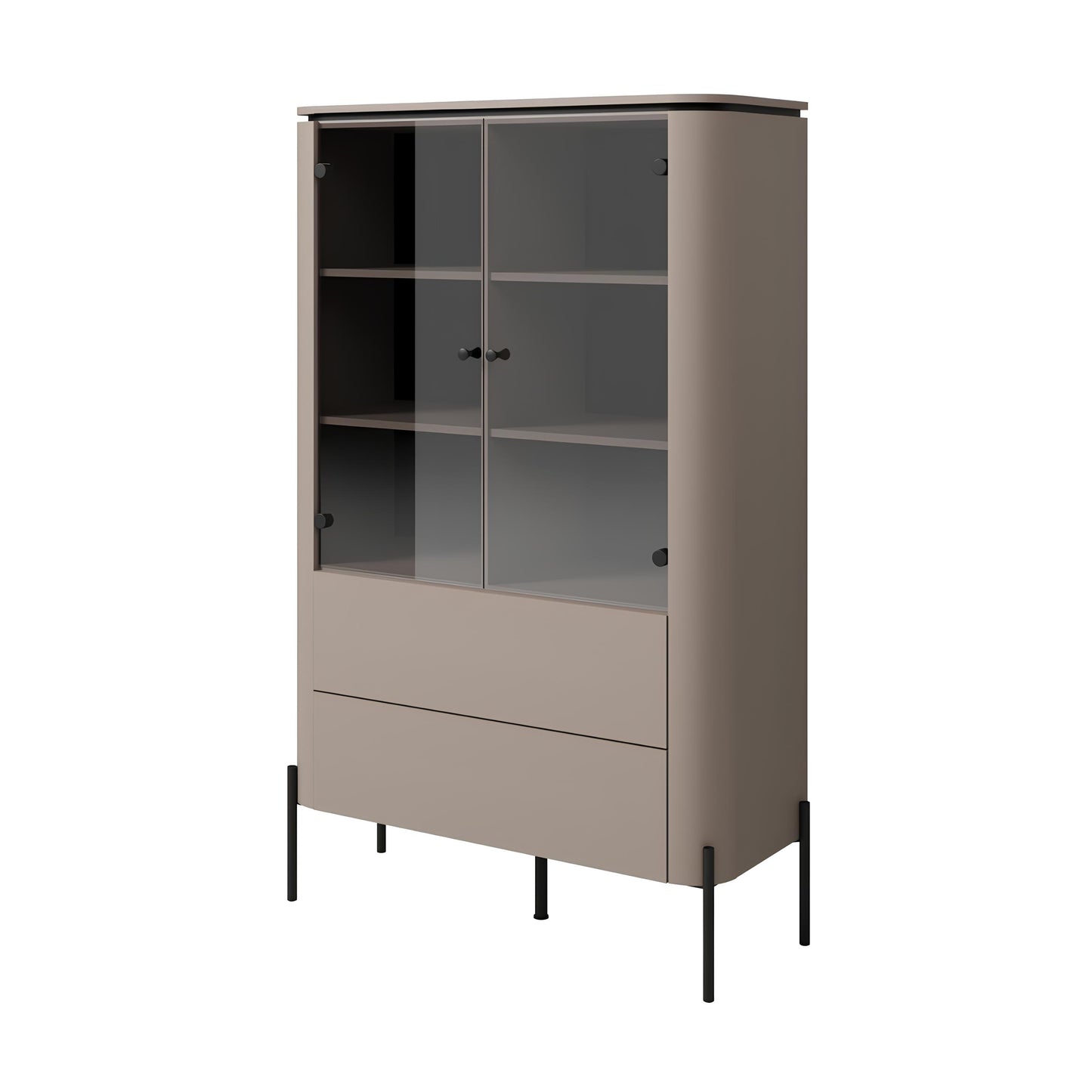 Vitrīnas skapis Beltas 98/160/40 cm congo - N1 Home