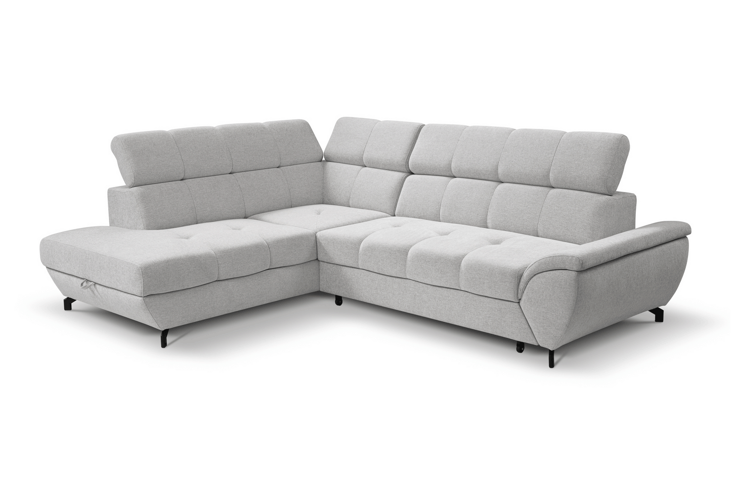 Dīvāns Boso 263/93/104 cm pelēks - N1 Home