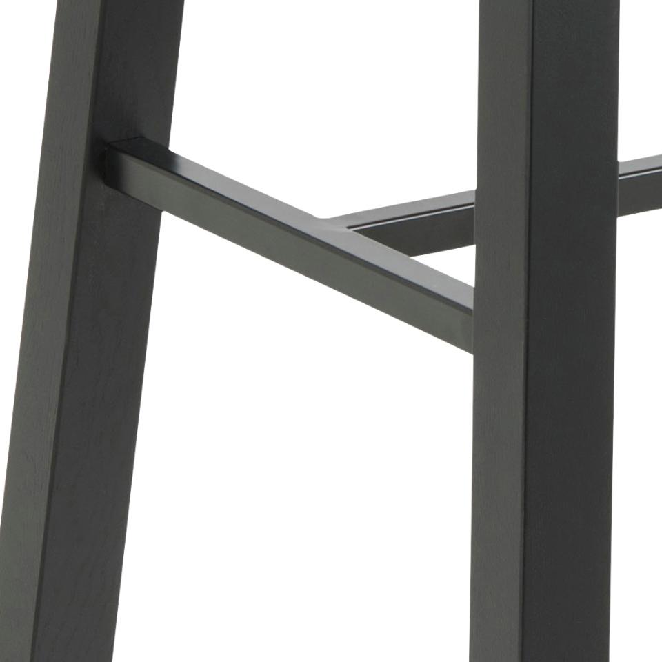 Bāra galds Ako 117x58x105 cm ozols/melns - N1 Home