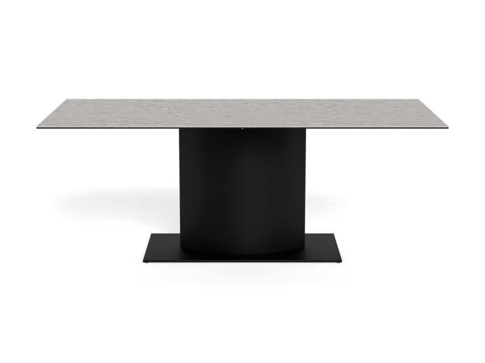 Galds Marba 200/100/75 cm pelēka Anista keramika