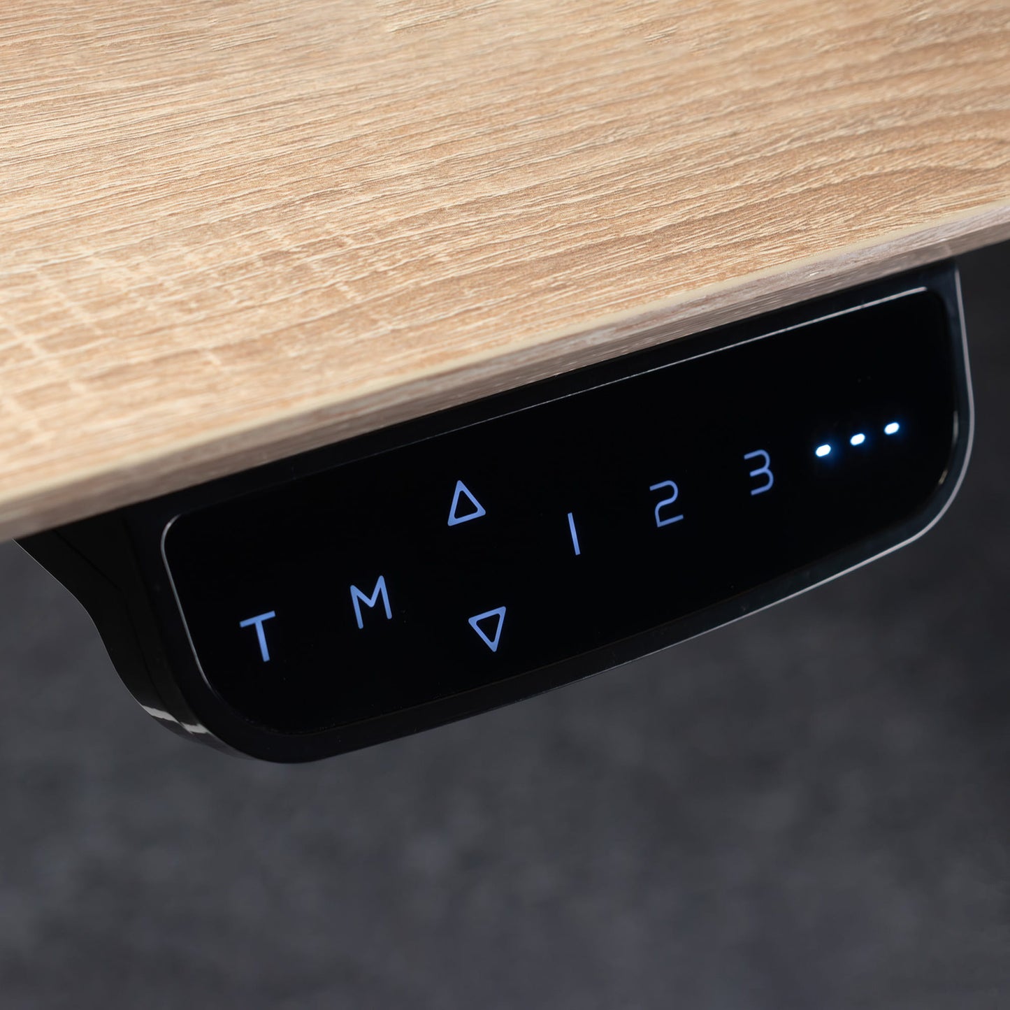 Biroja galds Conti Pro 60/120 cm balts/Sonoma ozols - N1 Home