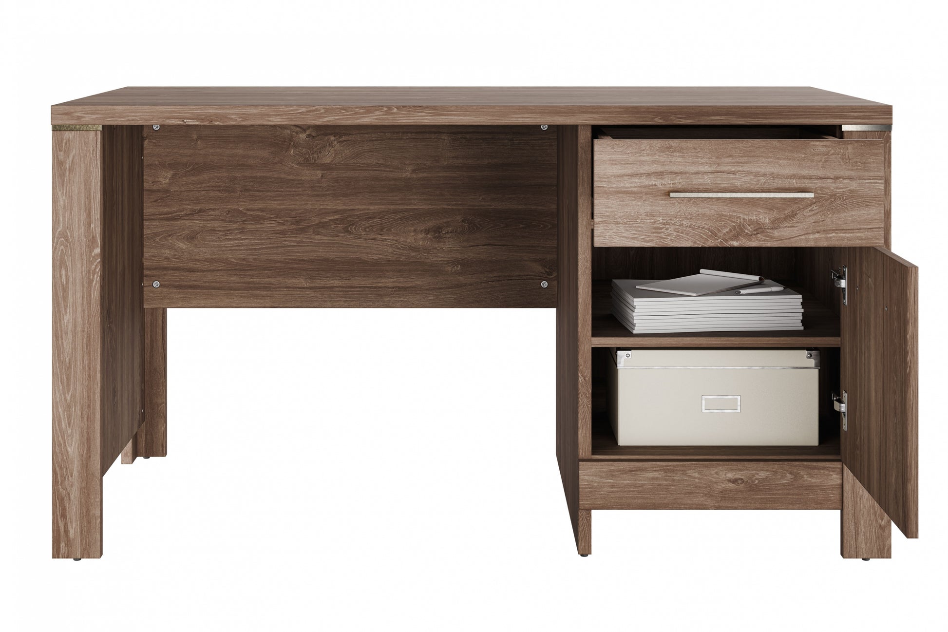 Galds Geri 140/76/70 cm rosīgs ozols - N1 Home