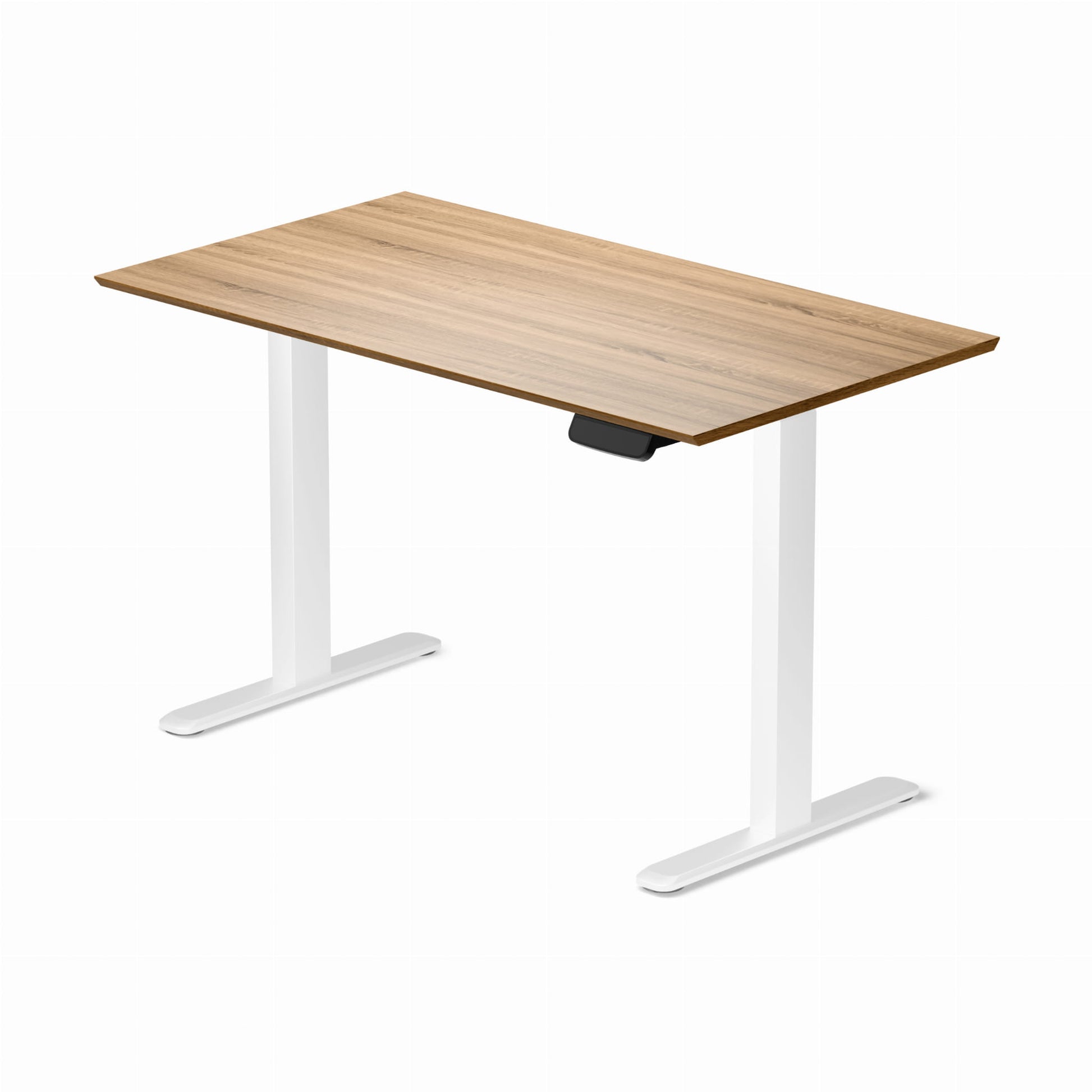 Biroja galds Conti Pro 60/140 cm balts/Sonoma ozols - N1 Home