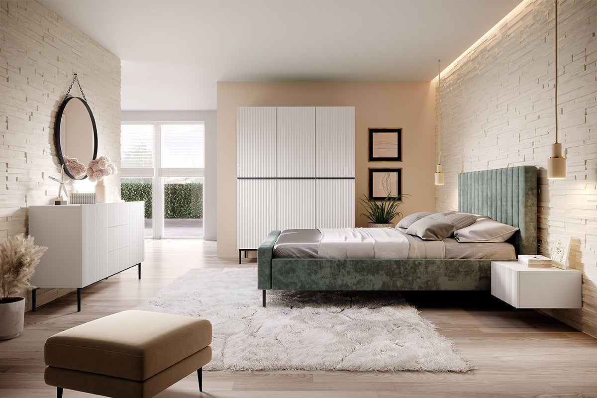 Naktsskapītis (2) AUSTIN 46/25/45 balts - N1 Home