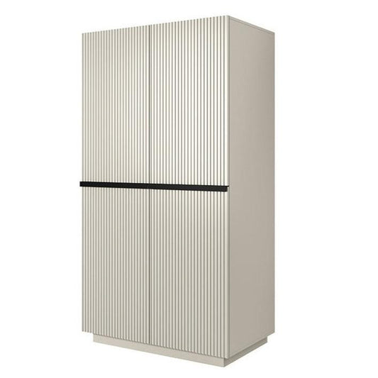 Skapis AUSTIN ar atvilktņas melns 100/207/62 kašmirs - N1 Home