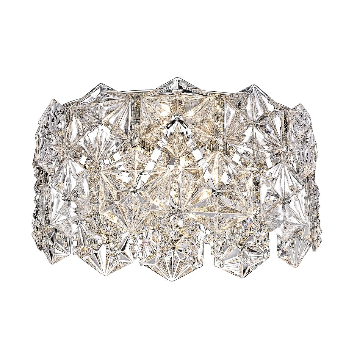 Griestu lampa Davia 21/41/41 cm hroms - N1 Home