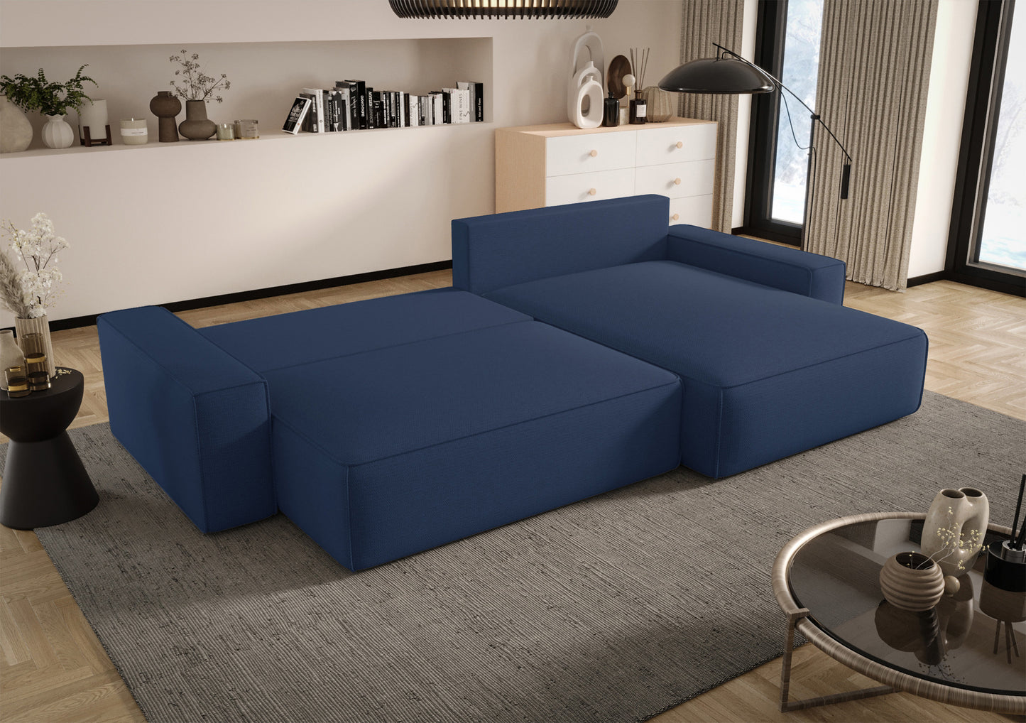 Dīvāns Larosh 85/280/185 cm Aragon 74