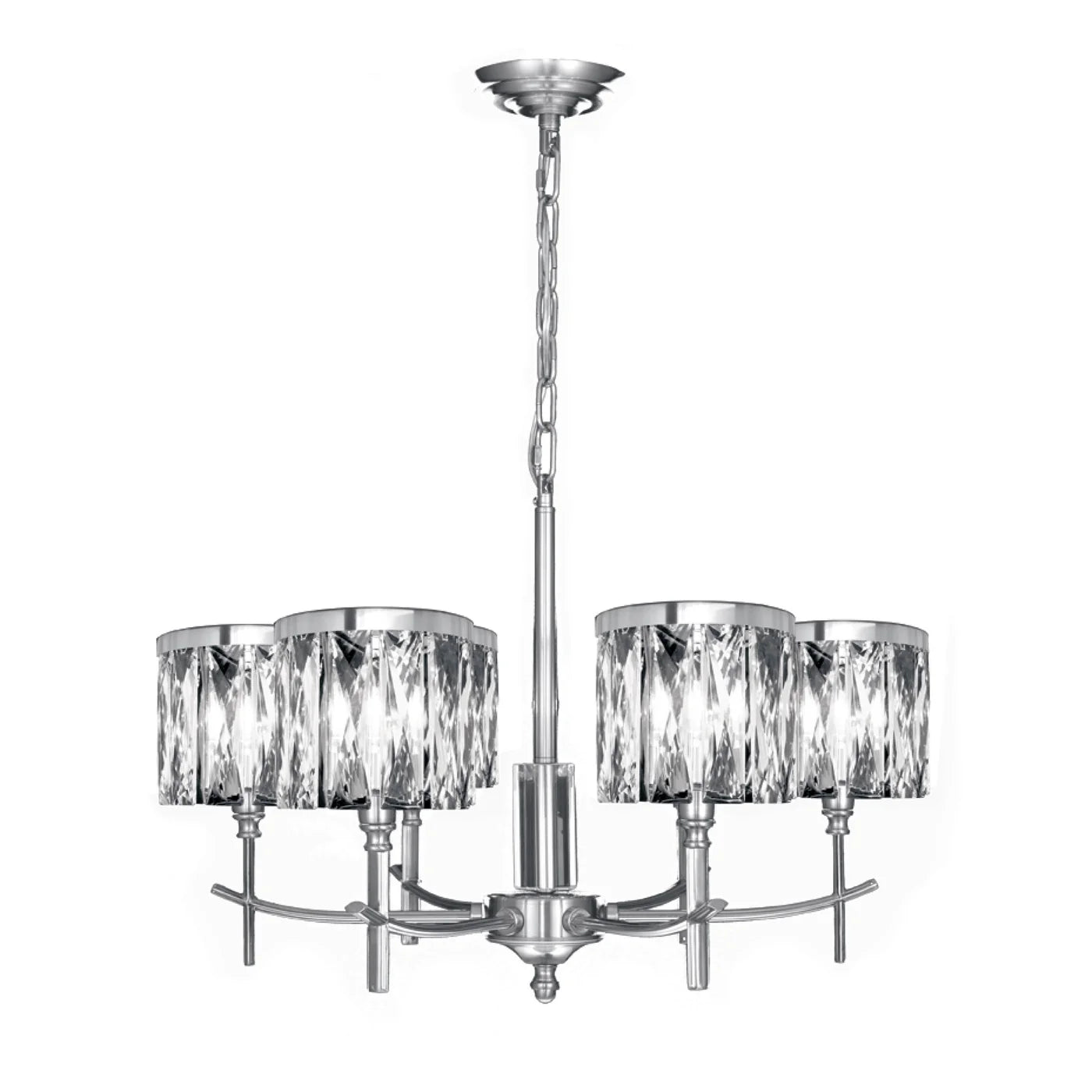 Lustra Kryla 60 x 150 cm, sudrabs - N1 Home