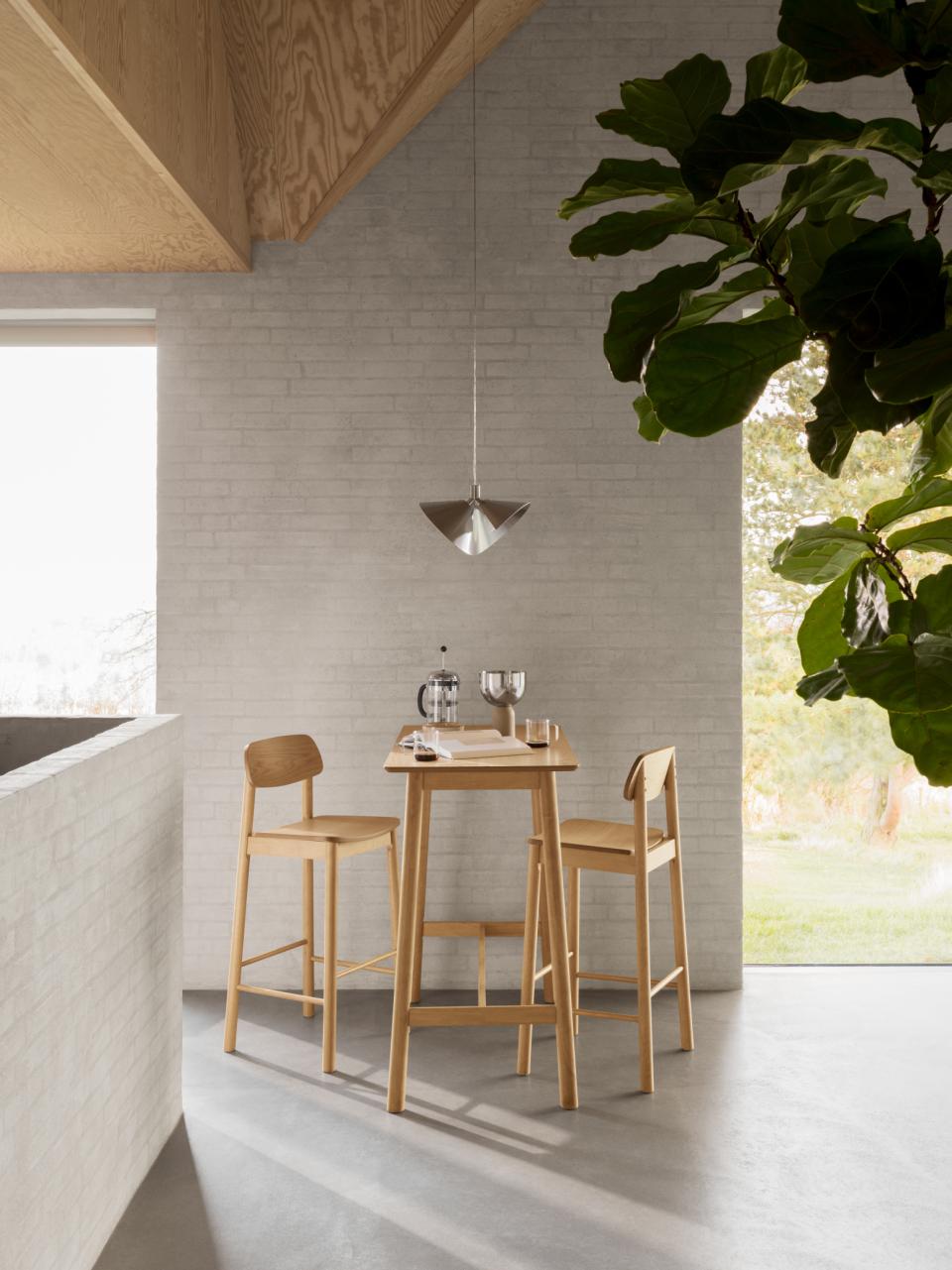 Bāra krēsls Baro 43/46/105 cm ozols - N1 Home