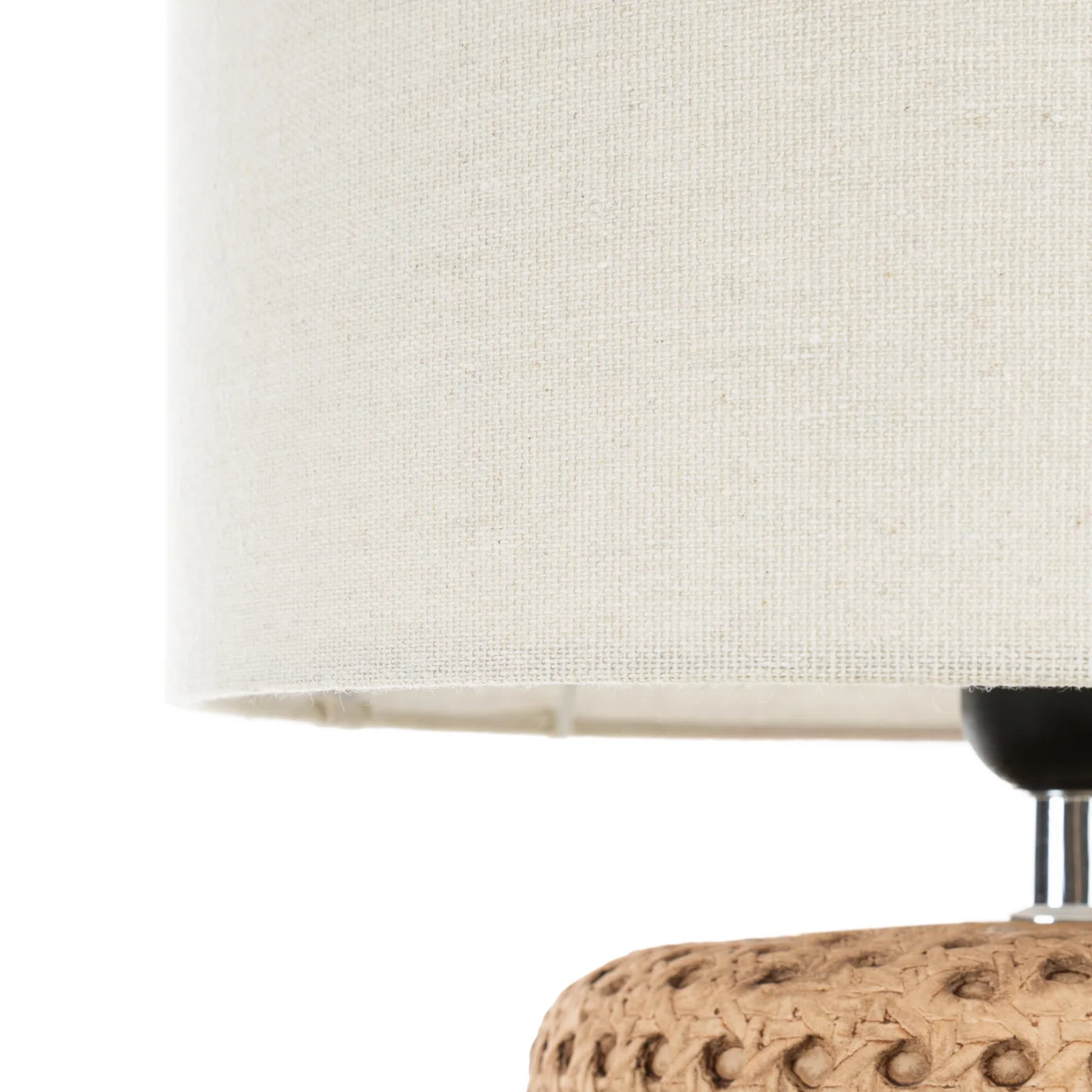 Galda lampa Fabi 28/46 cm balts - N1 Home