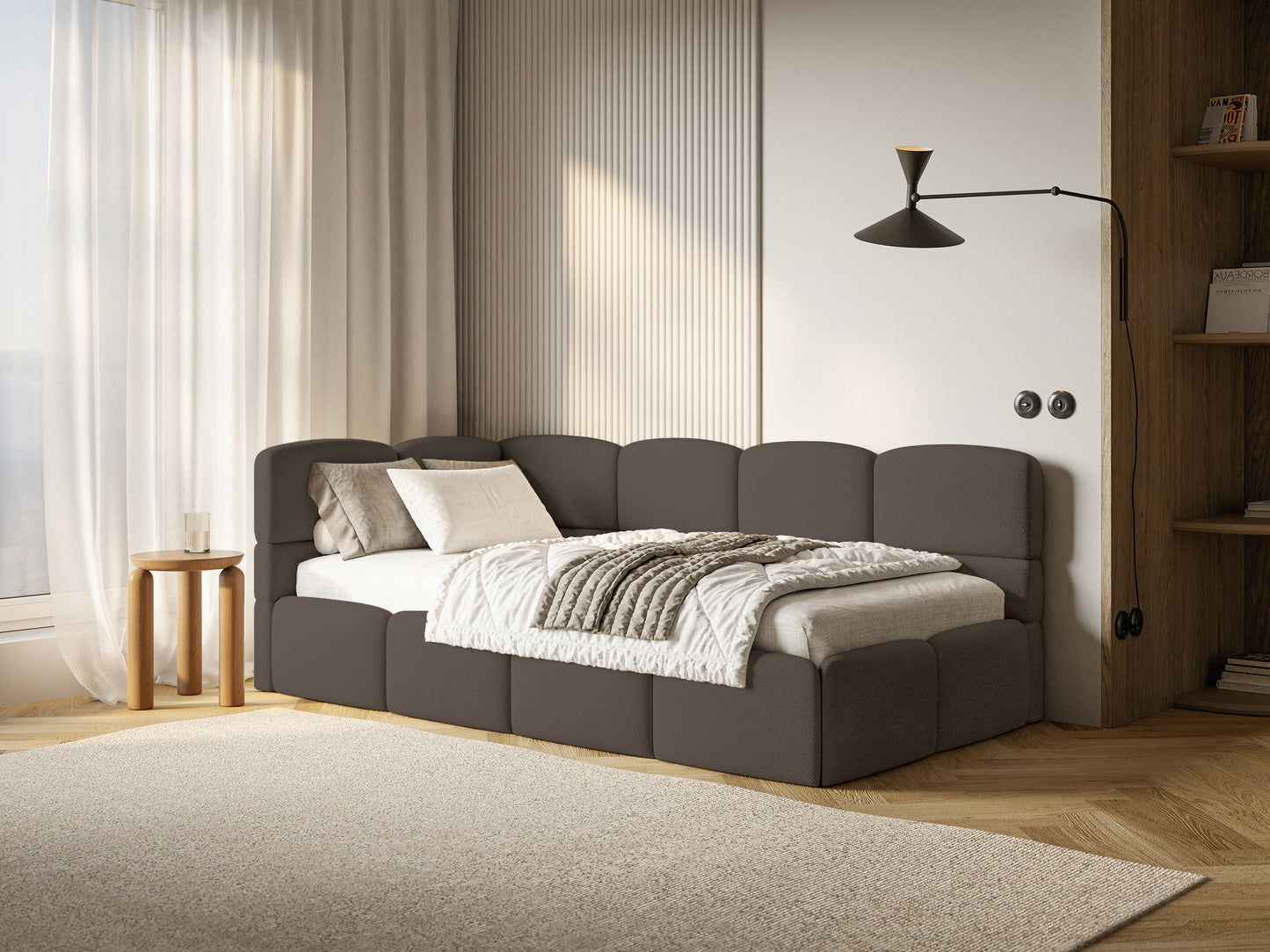 Gulta ar matraci Clod 220/88/110 cm Melody 11