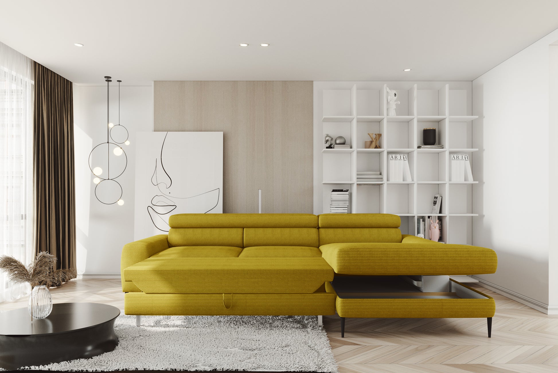 Dīvāns OSLO M 240/89/165 cm - N1 Home