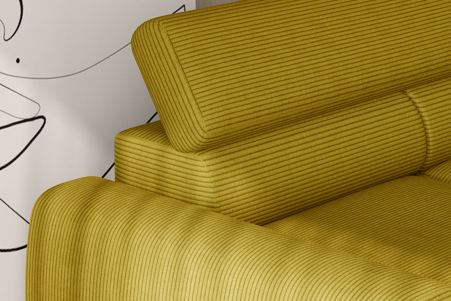 Dīvāns OSLO M 240/89/165 cm - N1 Home