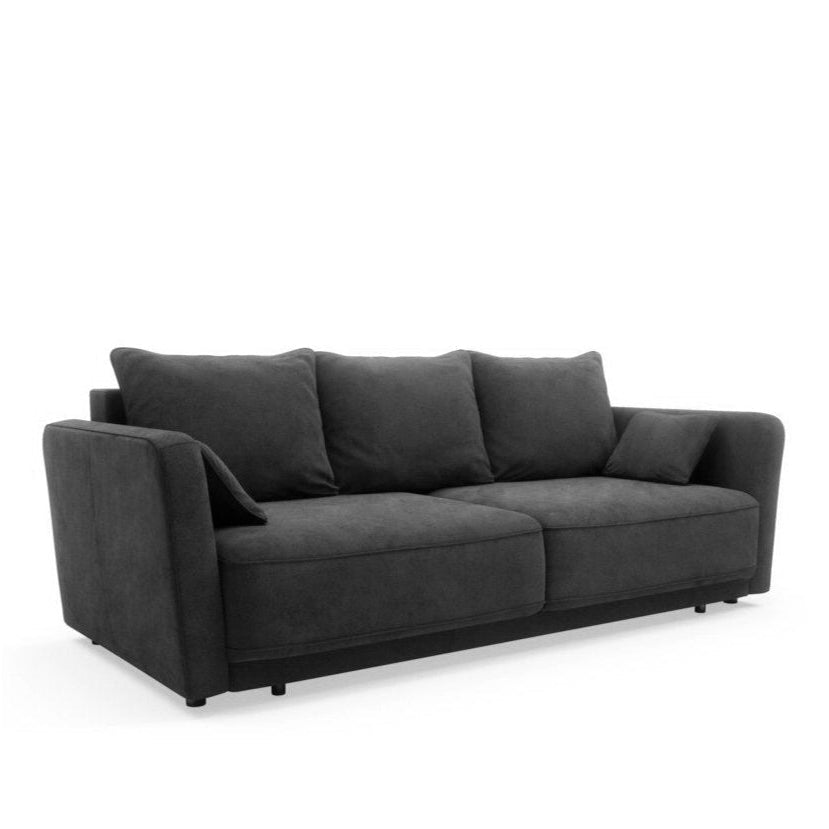 Dīvans Andi 238/104/ 76 - 90 cm tumši pelēks - N1 Home