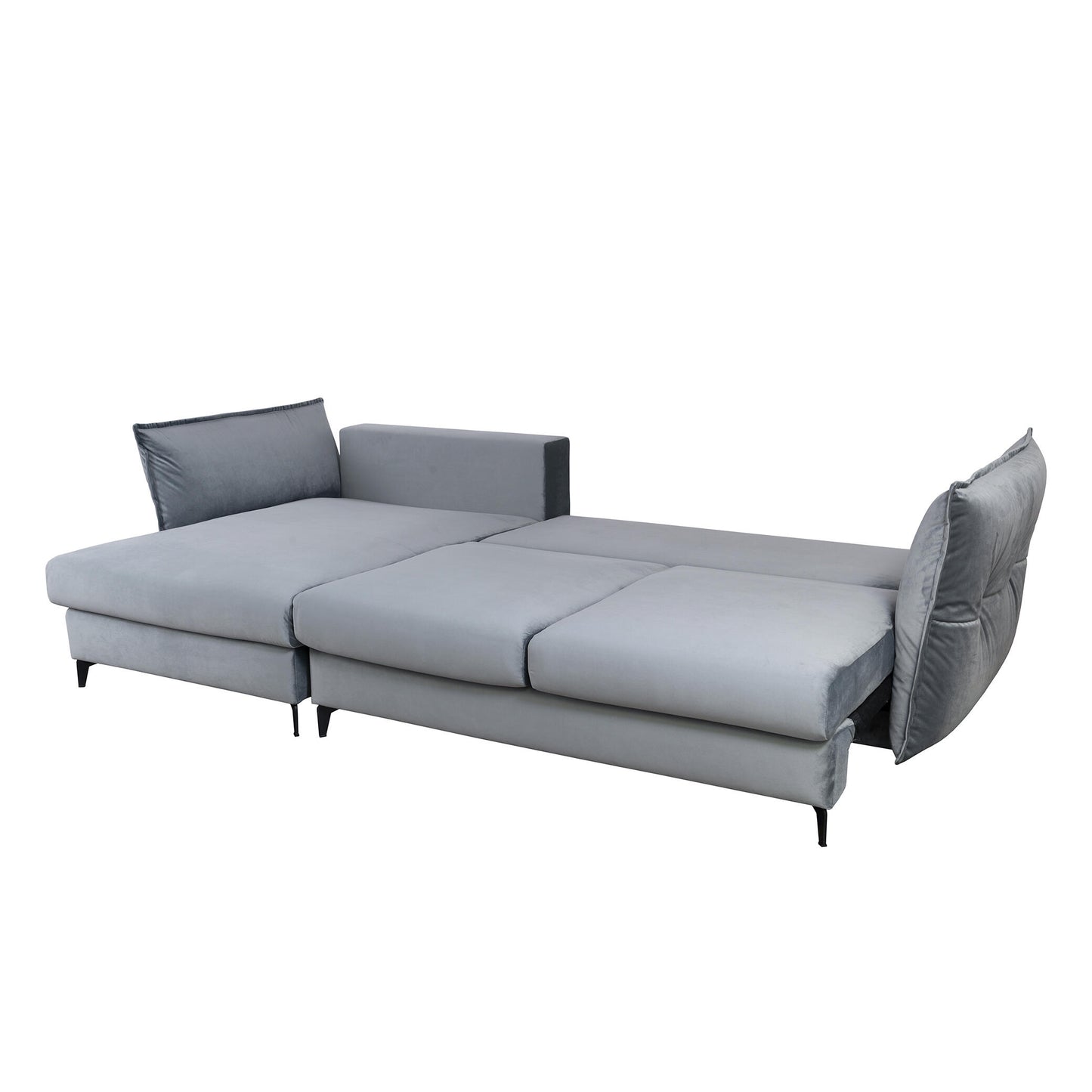 Dīvāns Carmen Corner S2 Befame 318/187/101 cm pelēks