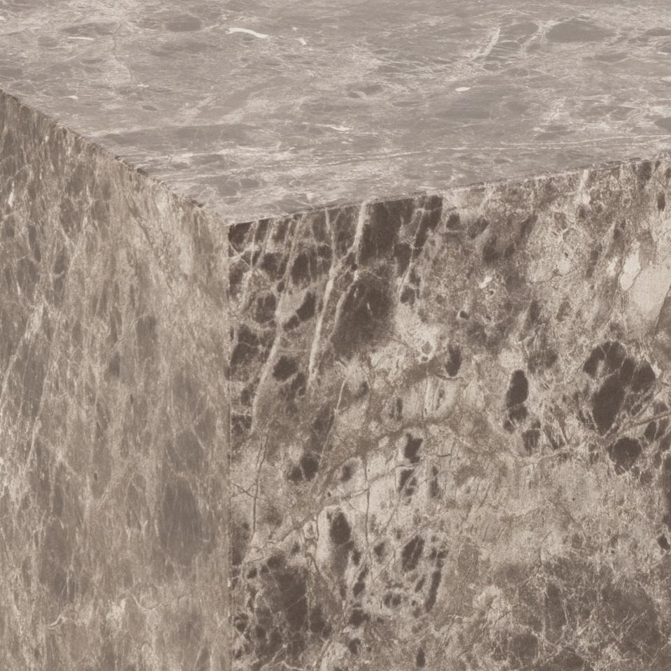 Kafijas galds Dia 58x58x40 cm; 50x50x33 cm gaiši brūns Emperador - N1 Home