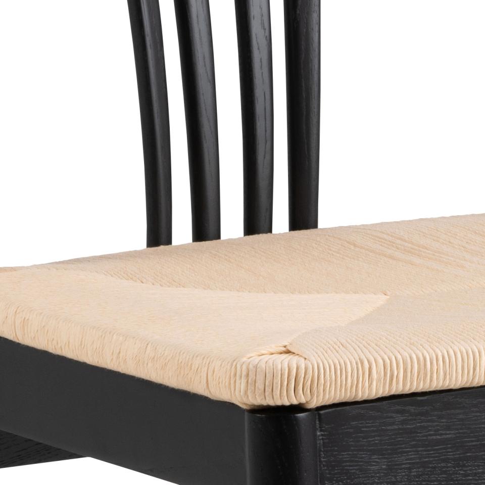 Krēsls Iyo 54/54/83 cm melns - N1 Home