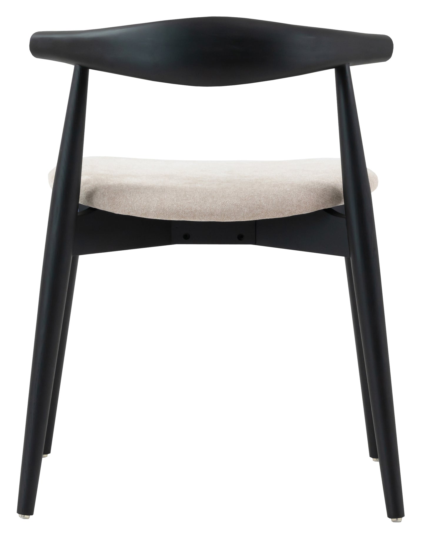 Krēsls Dine 72/50/56 cm bēšs/melns - N1 Home