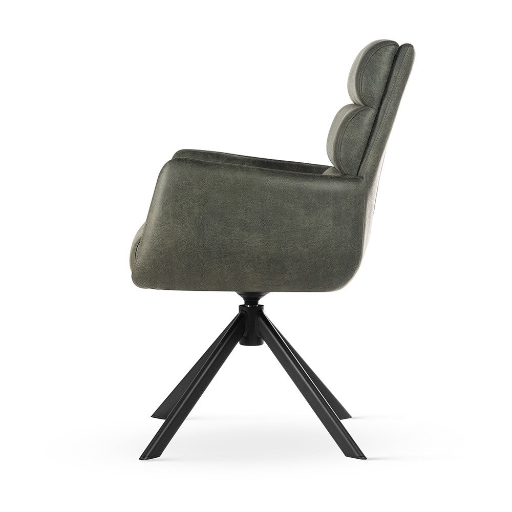 Krēsls Cip 64/59/90 cm zaļš - N1 Home