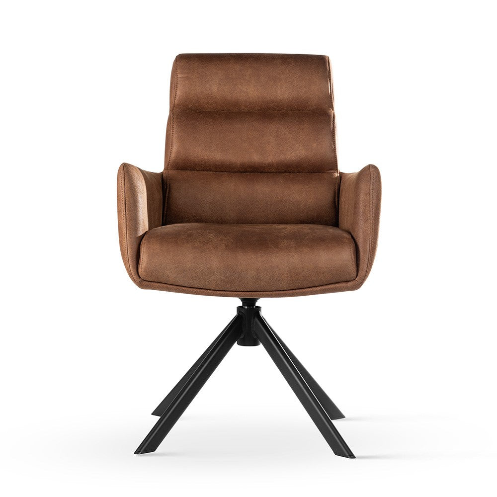 Krēsls Cip 64/59/90 cm gaiši brūns - N1 Home