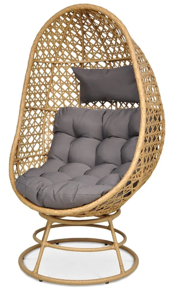 Grozāmais dārza krēsls Holy 82/80/147 cm bēšs - N1 Home