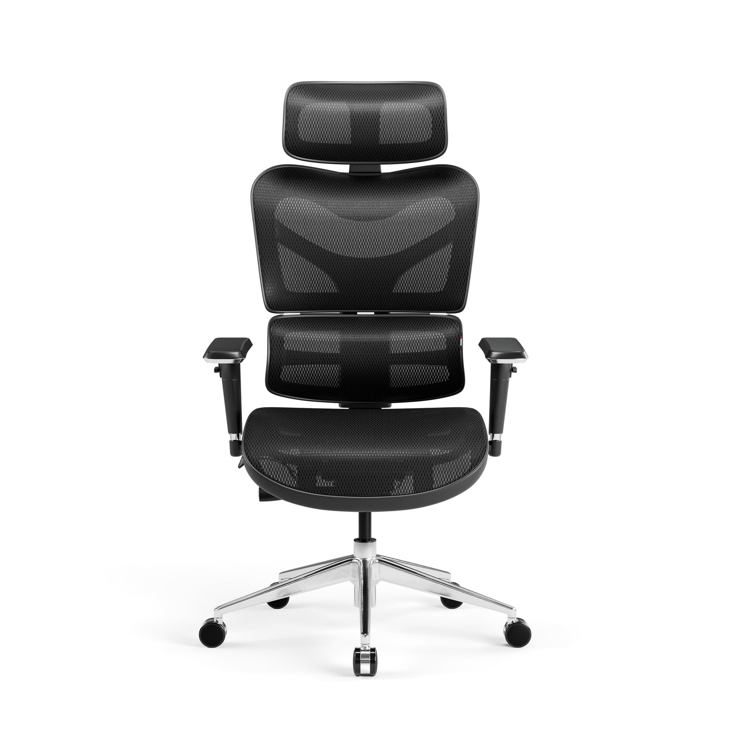 Krēsls V - Co 126-137/69/49,5 cm melns - N1 Home