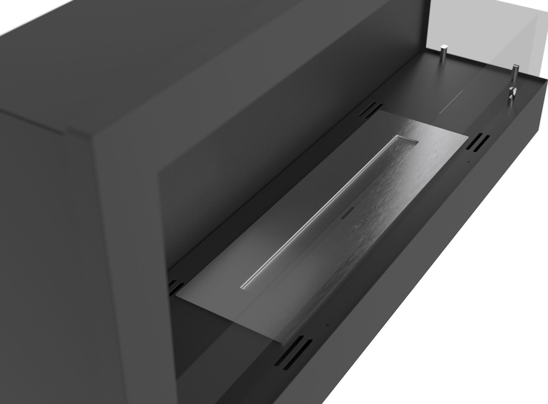 Biokamīns Cornia 90/45/24 cm melns - N1 Home