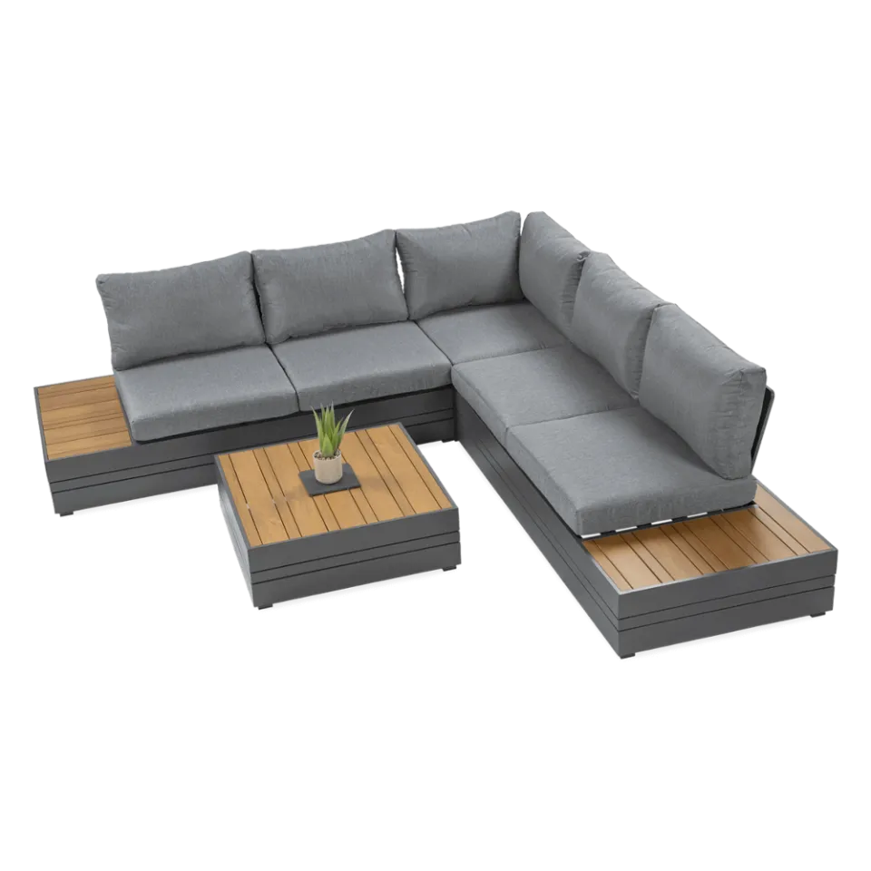 Dārza komplekts Marvi tumši pelēks - N1 Home