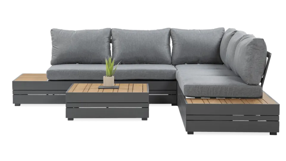 Dārza komplekts Marvi tumši pelēks - N1 Home