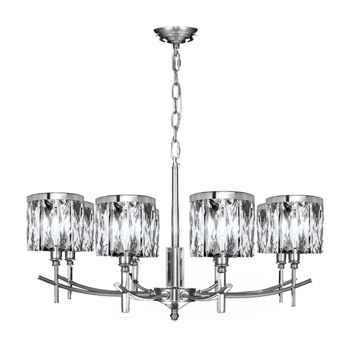 Lustra Kryla 75 x 150 cm, sudrabs - N1 Home