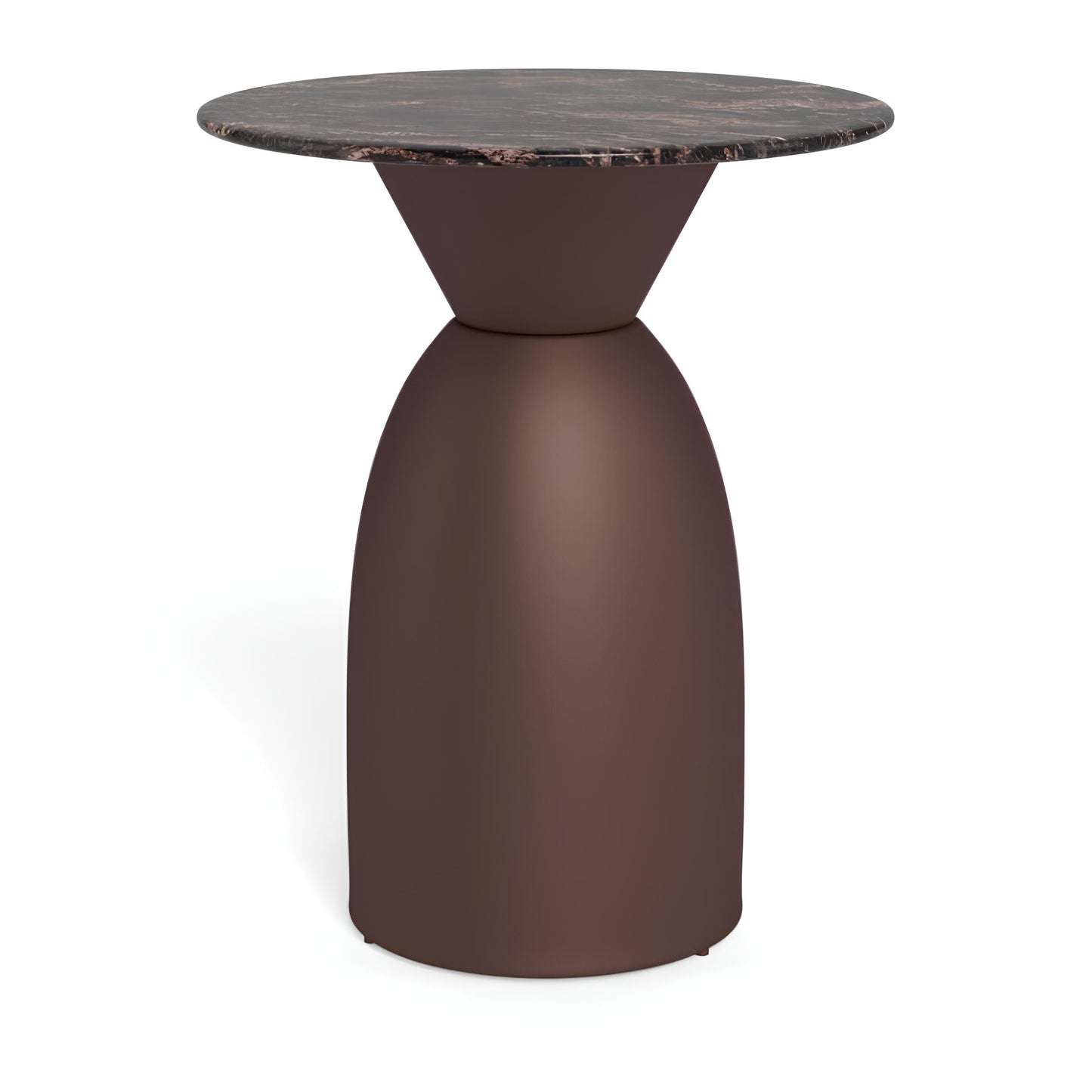 Kafijas galds Ferro 40/40/50 cm Cocoa marmors