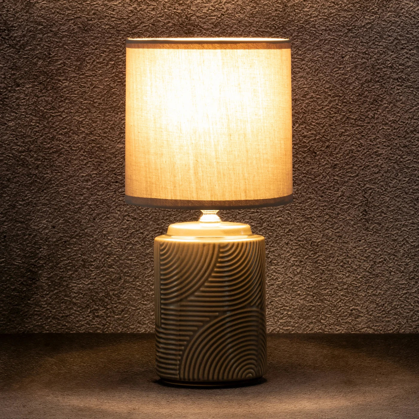 Galda lampa Noe 15x32 cm bēšs - N1 Home