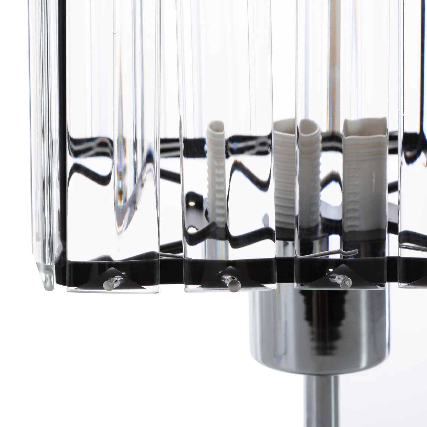 Galda lampa Sal 33x31 cm sudrabs - N1 Home