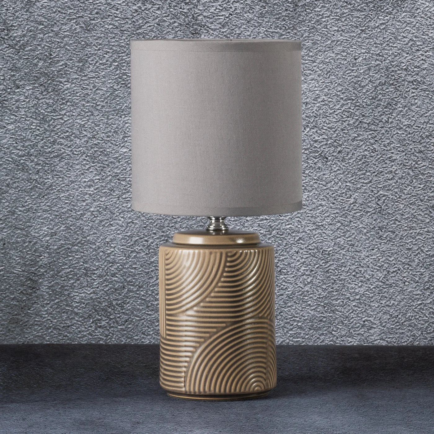 Galda lampa Noe 15x32 cm bēšs - N1 Home