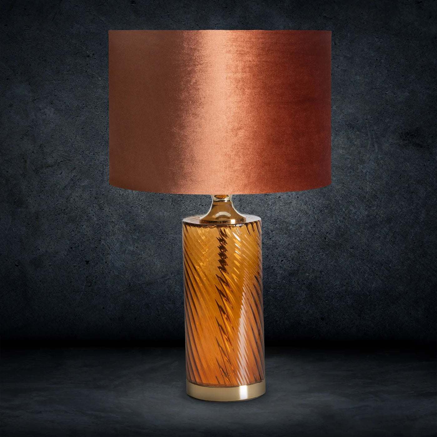 Galda lampa Bre 33 x 55 cm varš, gaiši brūns - N1 Home