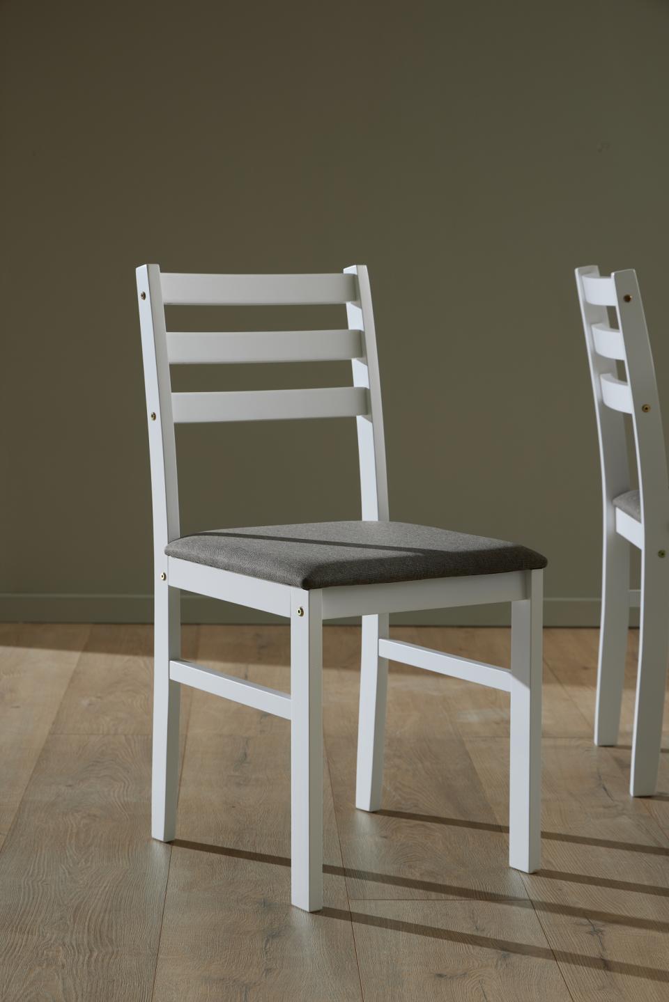 Galds un kresli Alica 110x70x74,5 cm balts - N1 Home