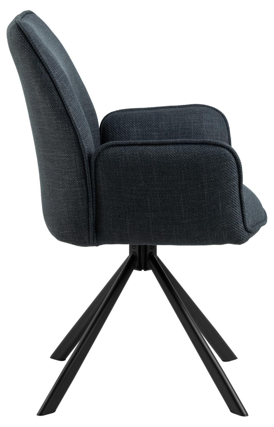 Krēsls Glens 61/63/88 cm antracīts - N1 Home