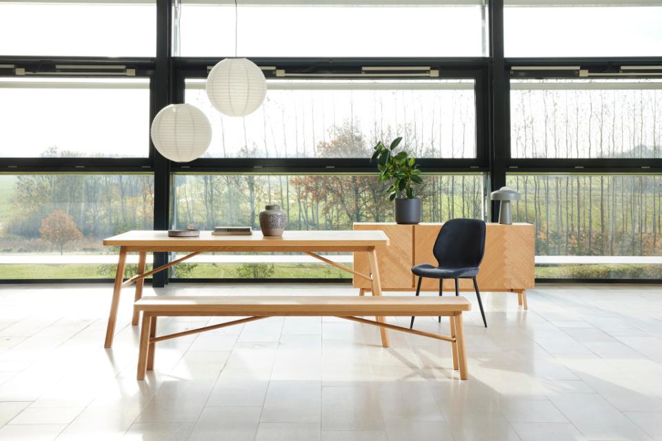 Krēsls Fems (4 gab) 47/57/85 cm antracīts - N1 Home