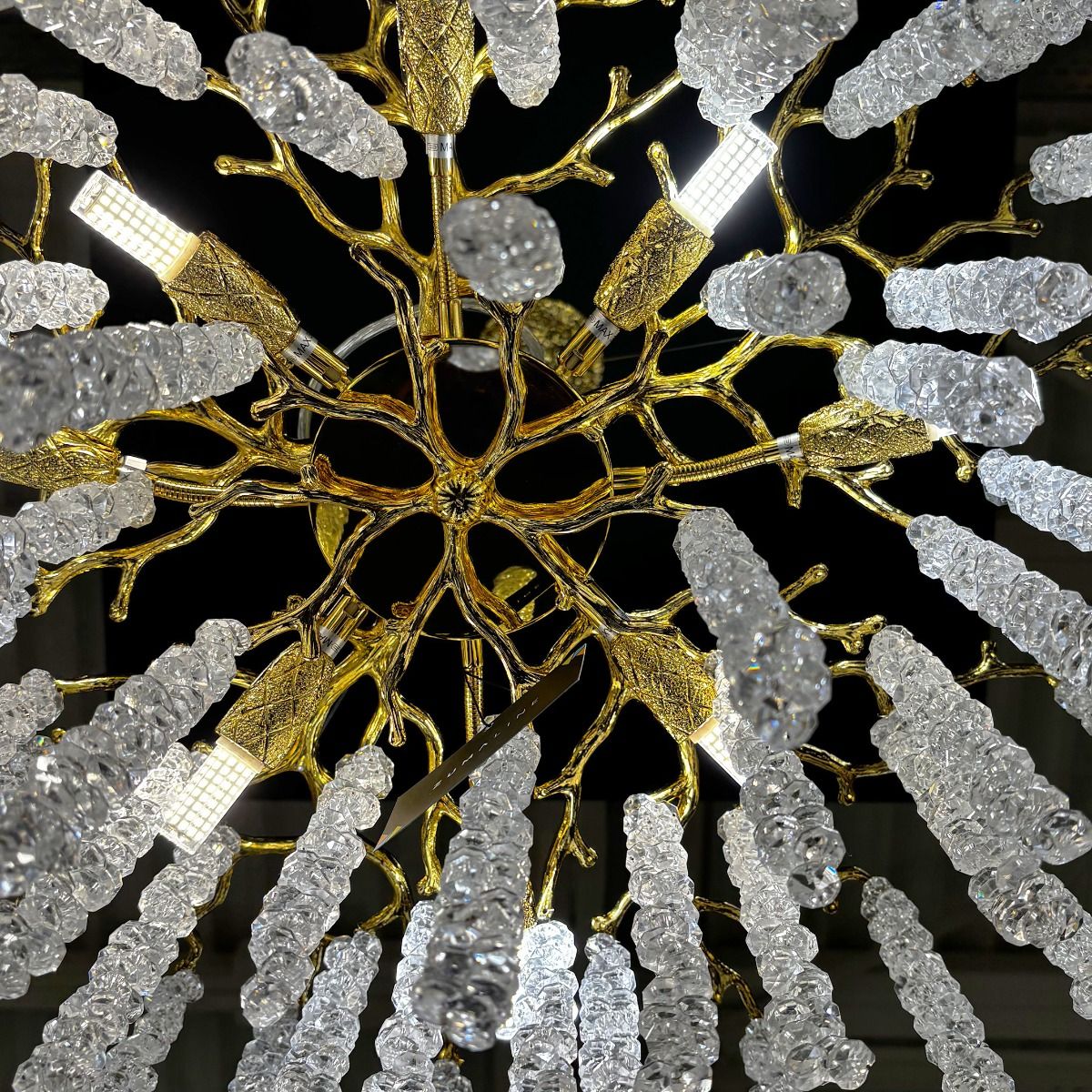 Piekaramā lampa Dujos MD3720-1-EGN 60/150/60 cm zelts - N1 Home