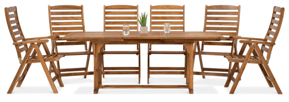 Koka dārza komplekts Akada Kubo akācija - N1 Home