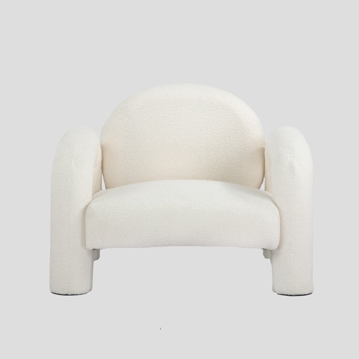 Krēsls Seda TEDDY BOUCLE 95/88/70 cm krēms