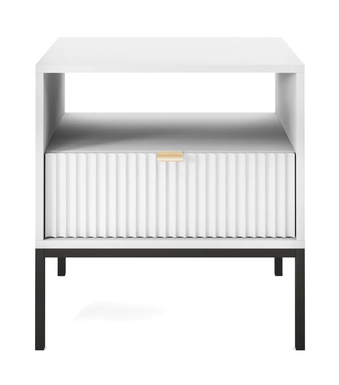 Naktsskapītis NV balts 54x39x56 cm - N1 Home